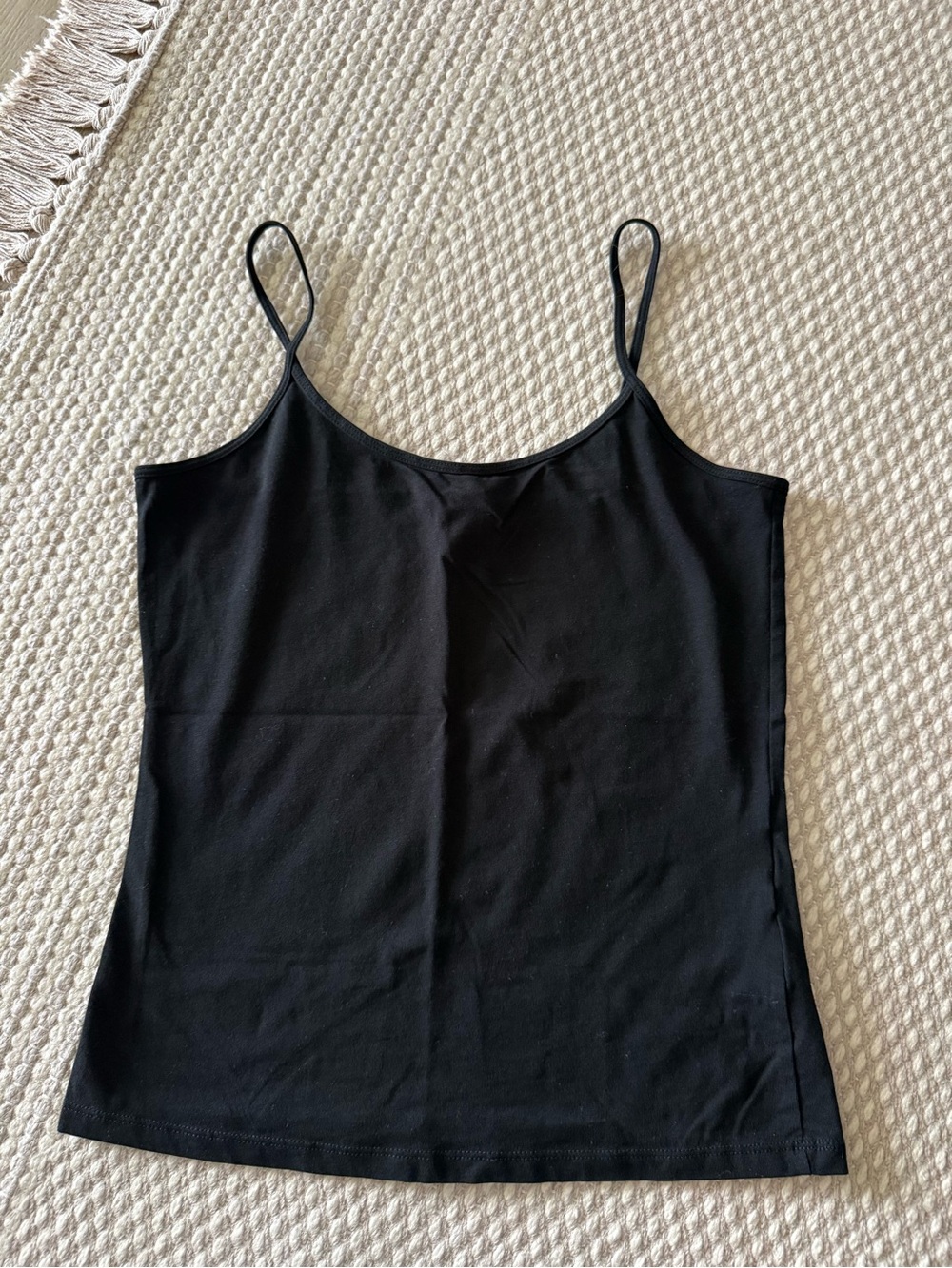 New H&M Black Spaghetti Strap Tank Top